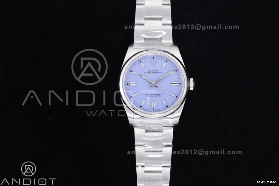 KRF 904L Dial Edition 962 Casual Lavender Best 1:1 126000 VR Oyster Steel Perpetual 36mm 0124